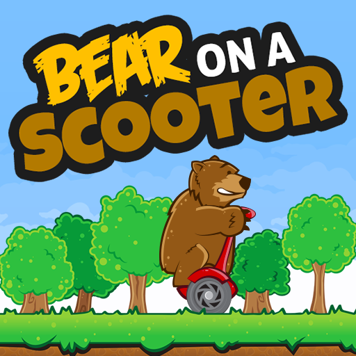 Bear on a Scooter